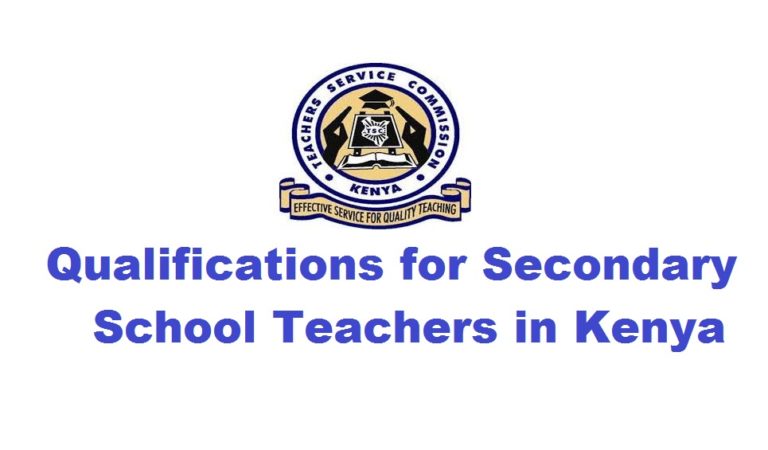 Secondary School English Teacher Qualifications