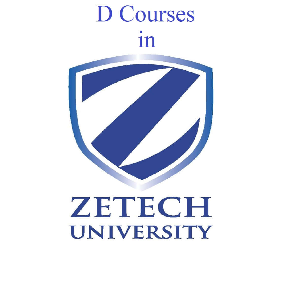 D plain courses in Zetech University