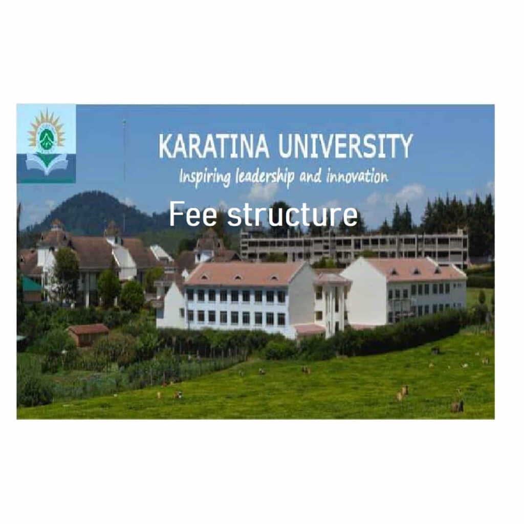 Karatina university fees structure [2025 Intake] - Kenya Education Guide