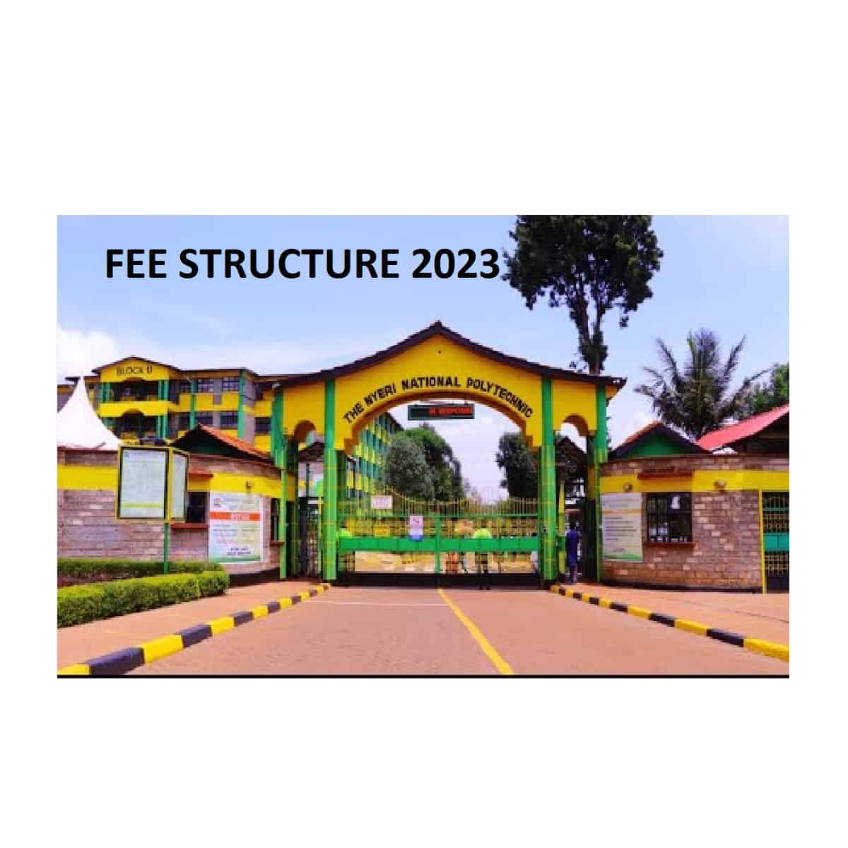 Nyeri Technical Training Institute Fee Structure