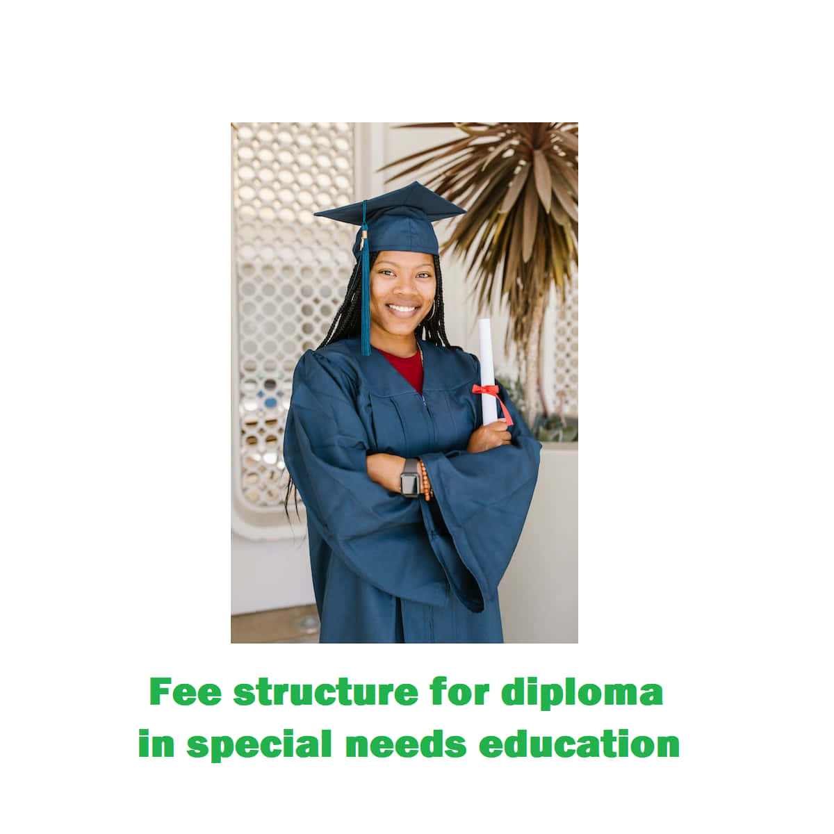 Fee structure for diploma in special needs education