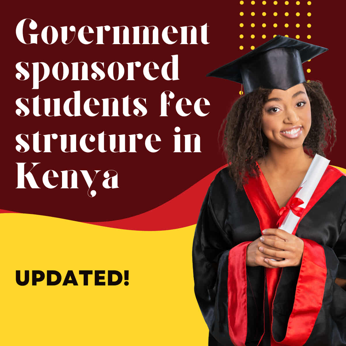 Government sponsored students fee structure in Kenya