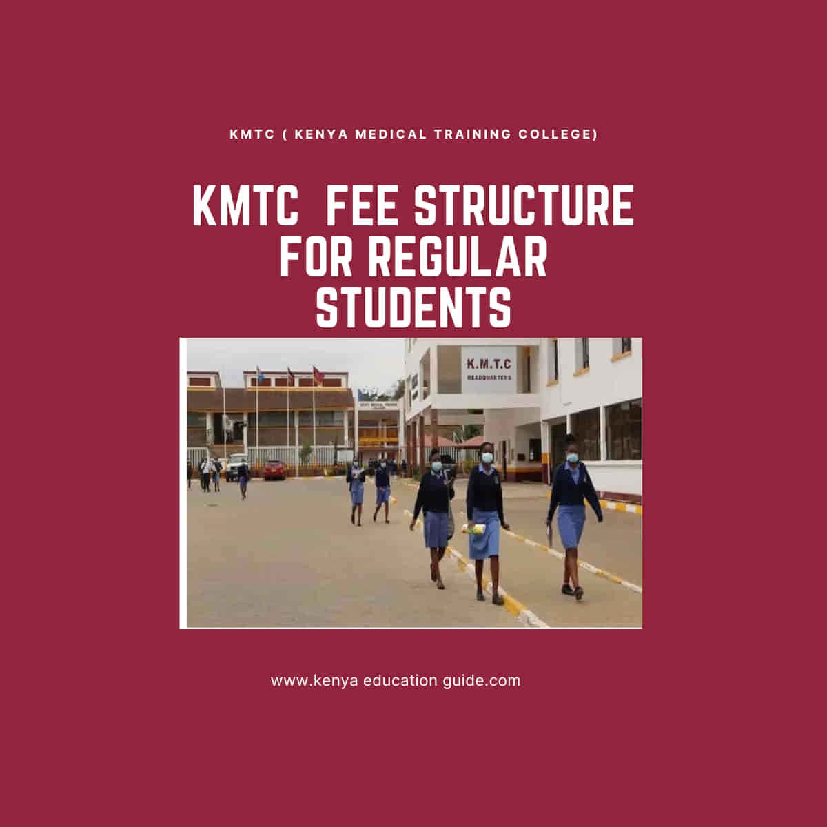 KMTC fee structure for regular students