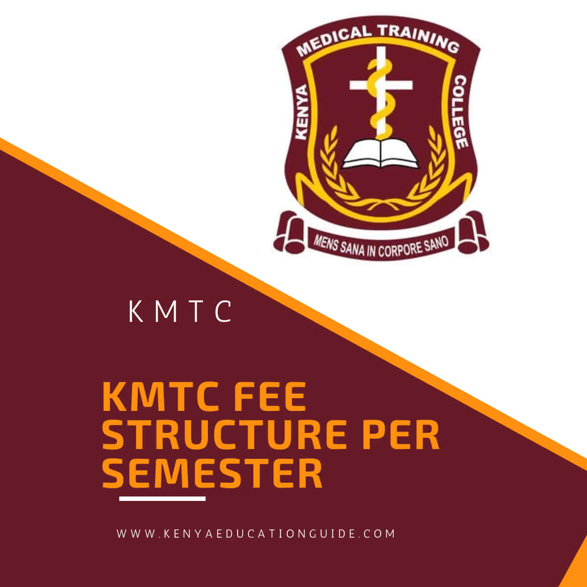 KMTC fee structure per semester