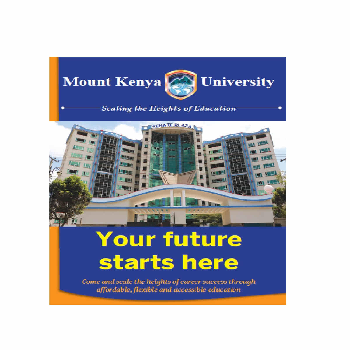 MKU self sponsored students fee structure