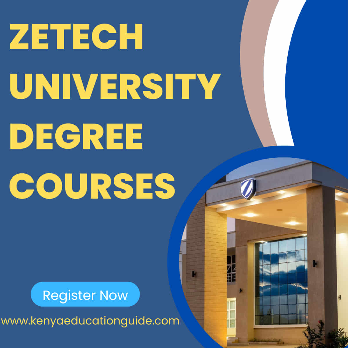 Zetech University degree courses