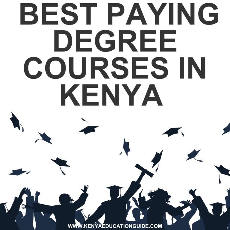 Best Paying Degree Courses In Kenya 768x768 