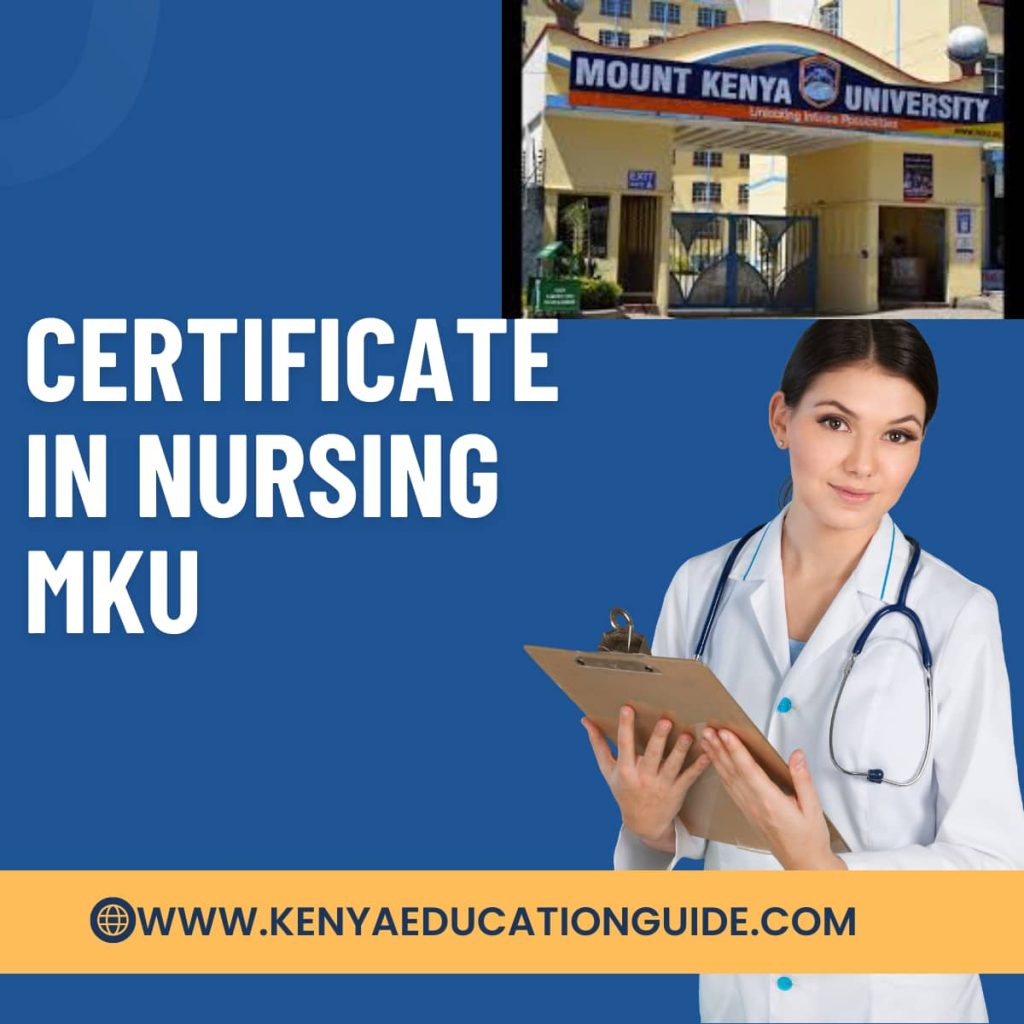 certificate course in nursing kenya