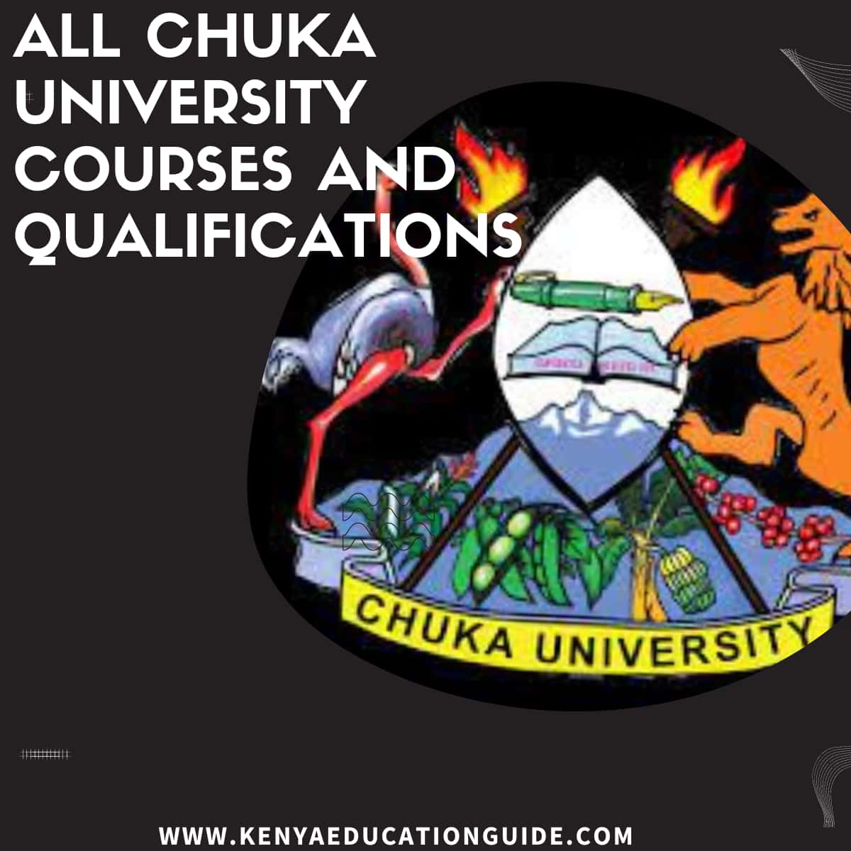 Chuka University Courses and Qualifications