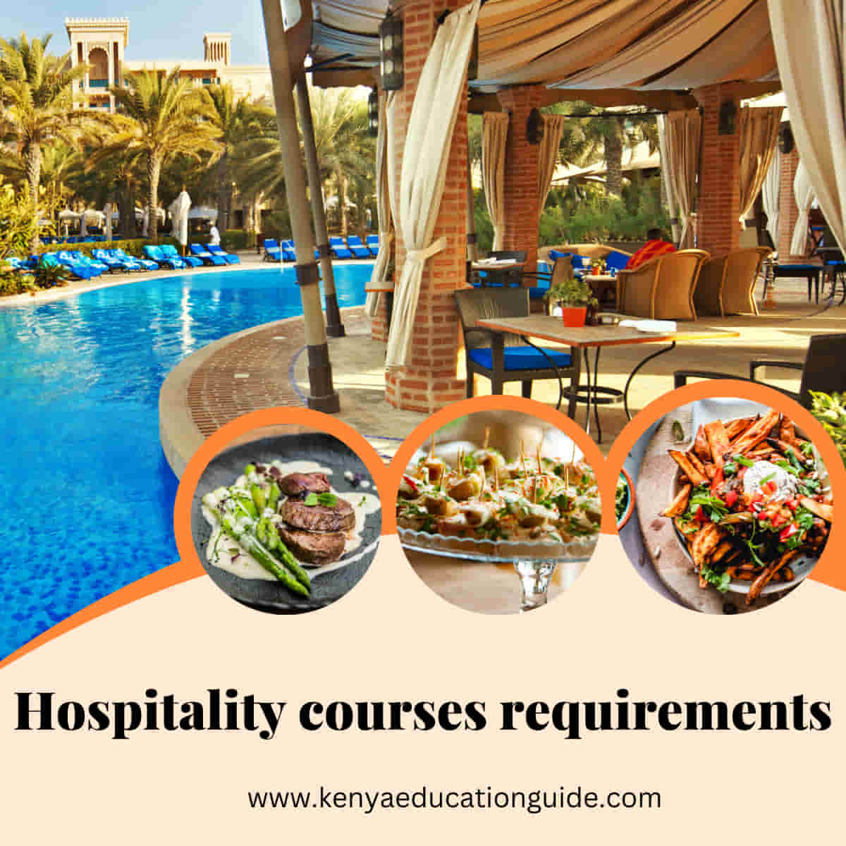 Hospitality courses requirements