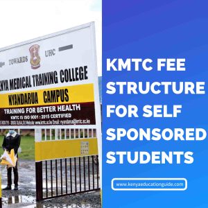 KMTC Fee Structure For Self Sponsored Students [In 2024] - Kenya ...