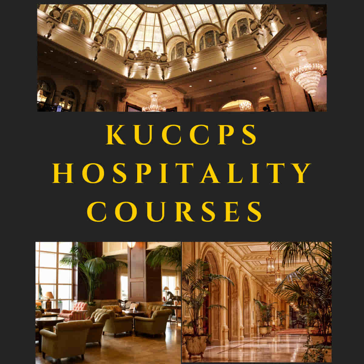 KUCCPS hospitality courses