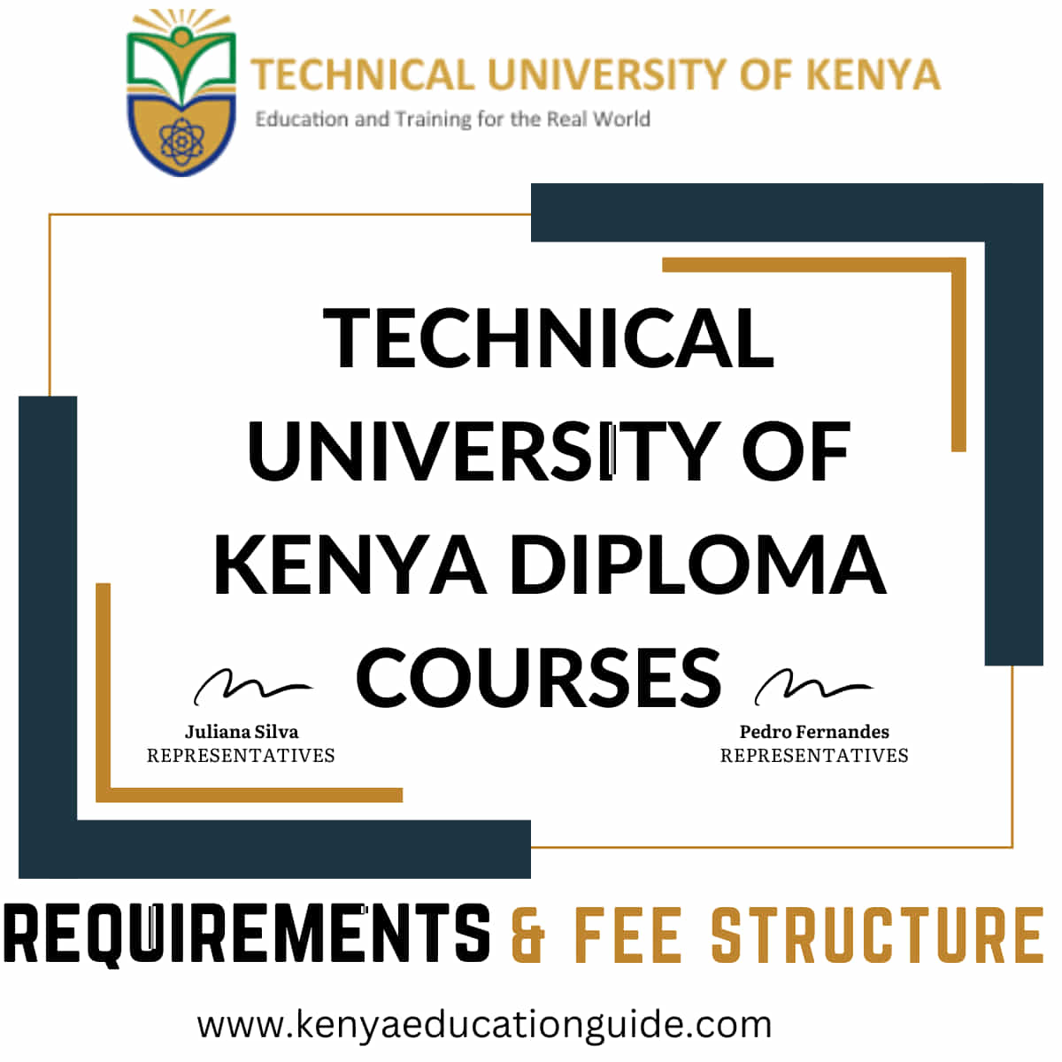Technical University of Kenya diploma courses