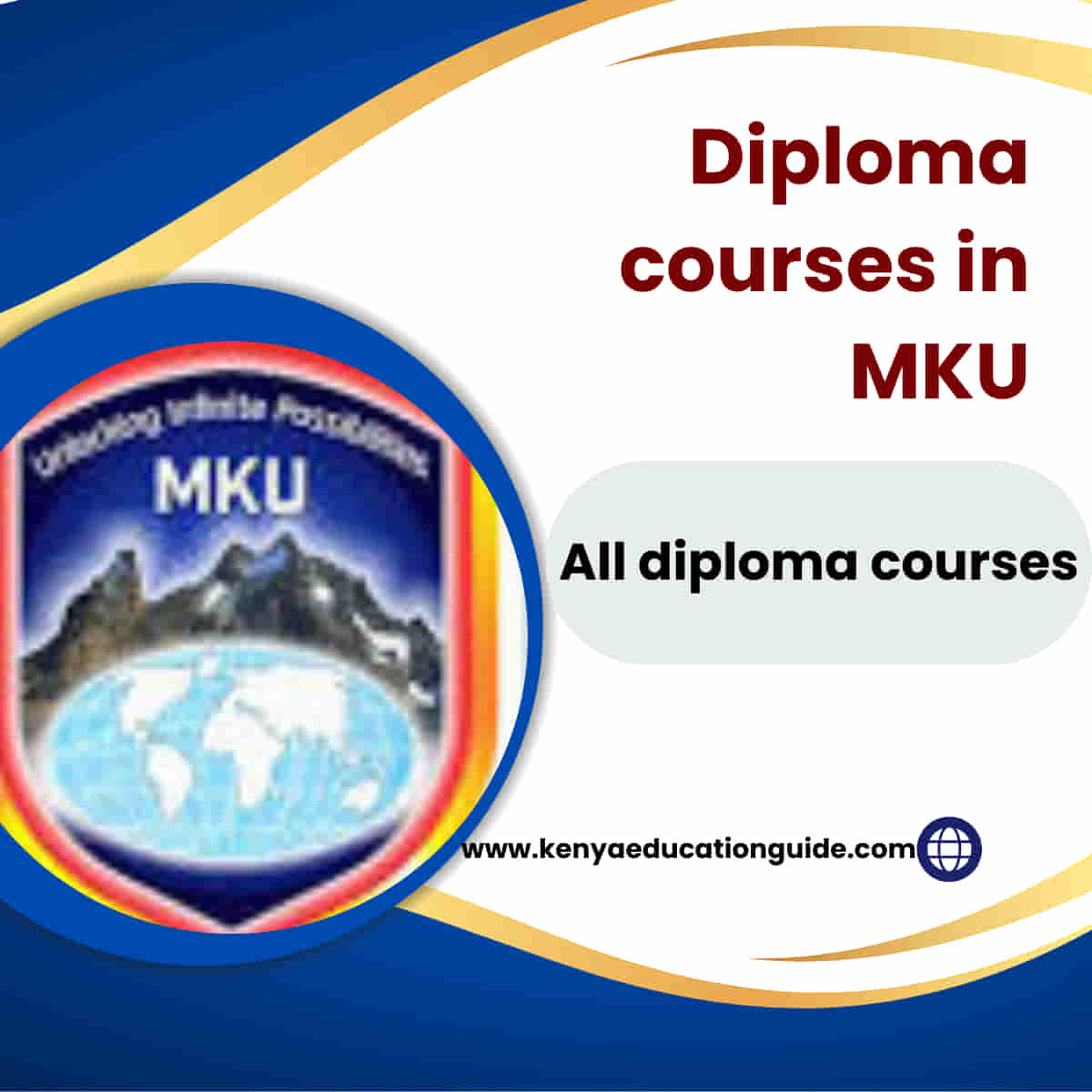 Diploma courses in MKU