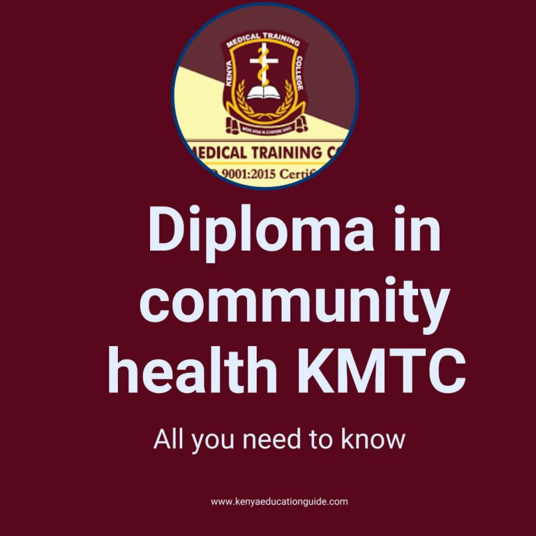 diploma-in-community-health-kmtc-all-you-need-to-know-kenya