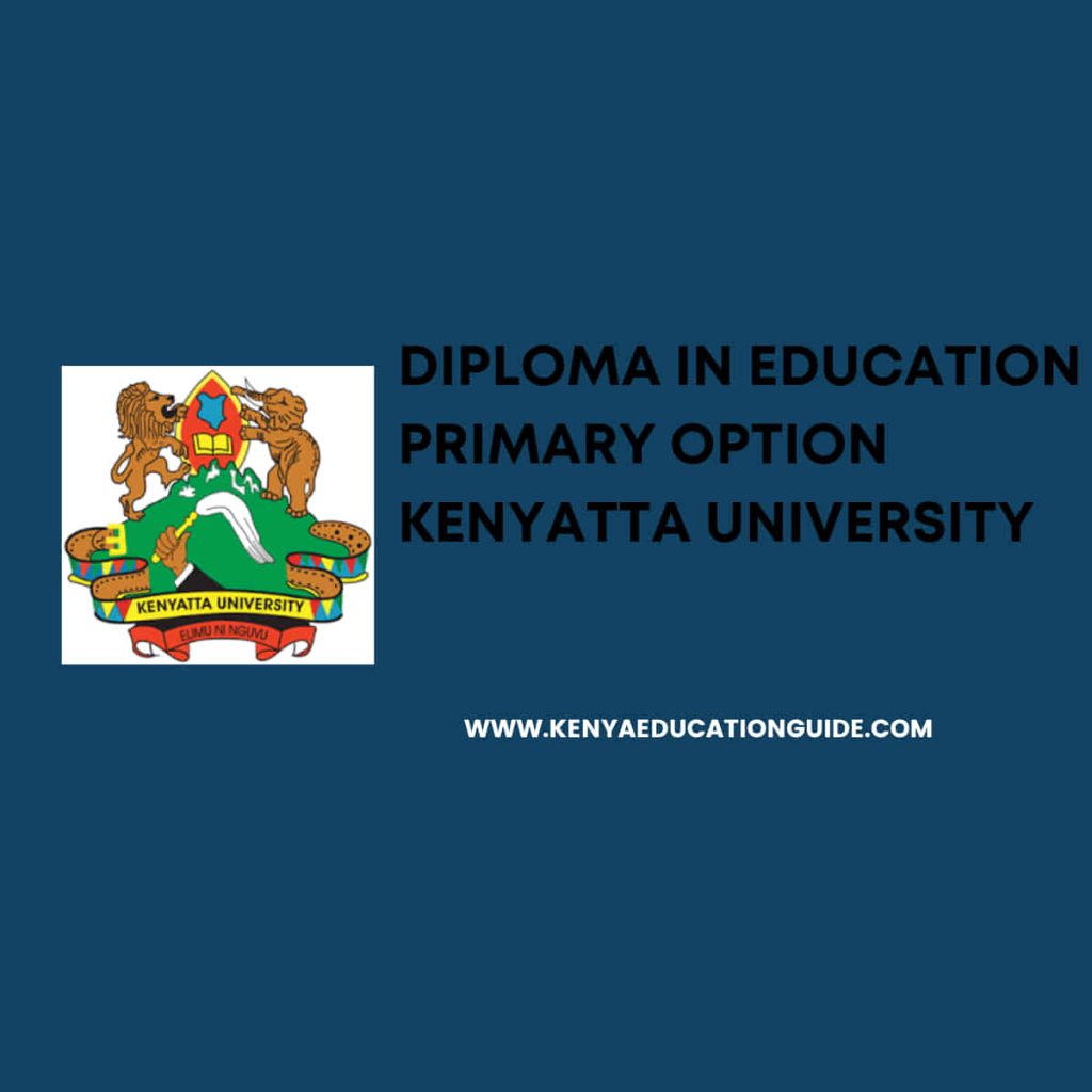 education course in kenyatta university