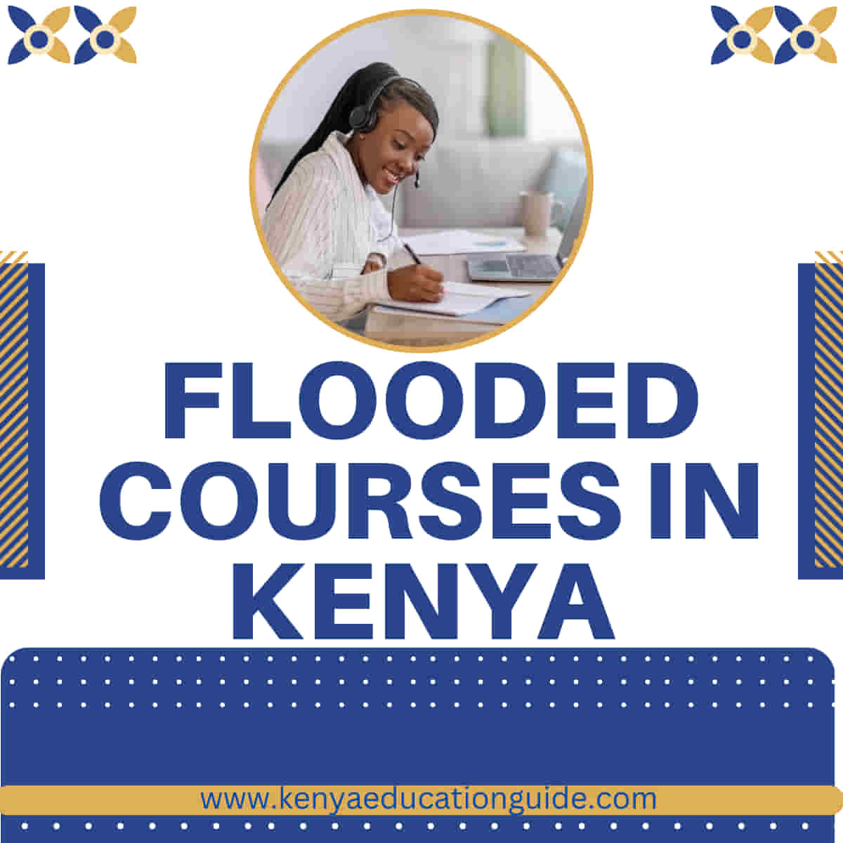 Flooded courses in Kenya
