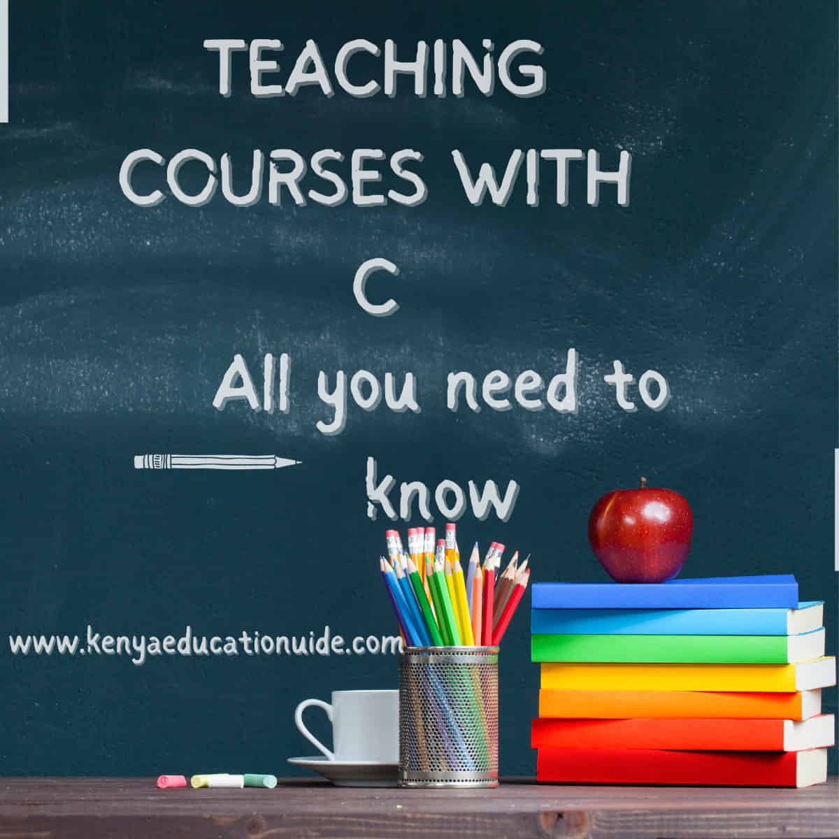 Teaching courses with C
