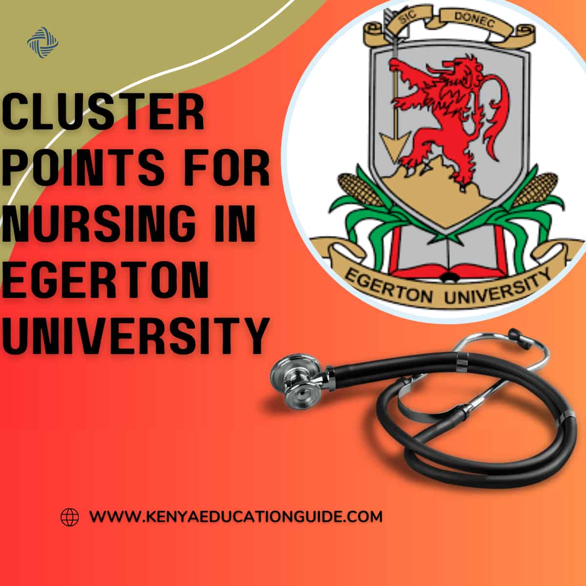Cluster Points for Nursing in Egerton University