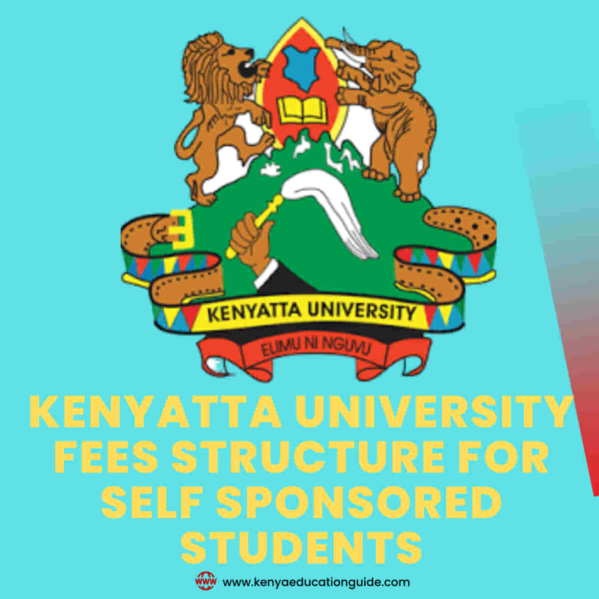 Kenyatta university fees structure for self sponsored students