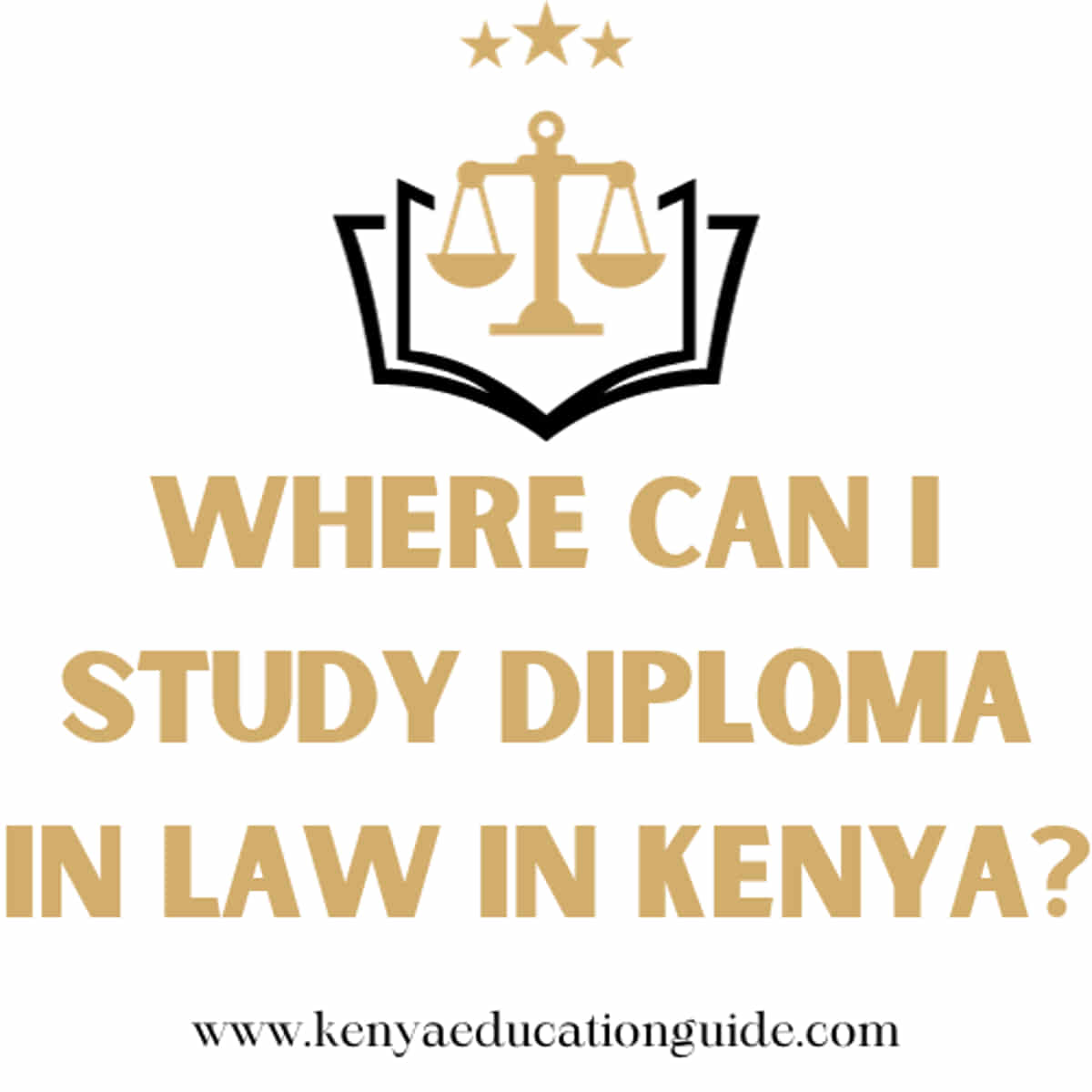 Where can I study diploma in law in Kenya