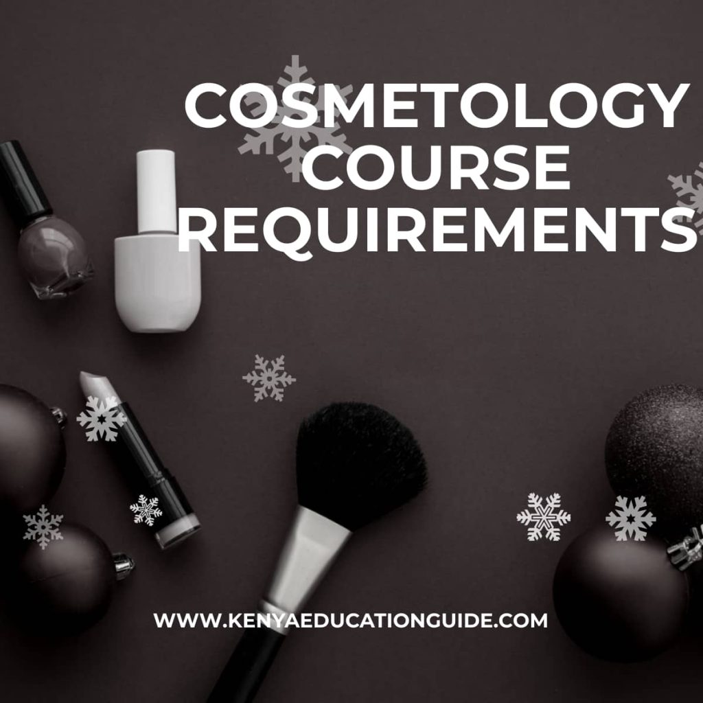 Cosmetology Course Requirements [2024 Intake] - Kenya Education Guide