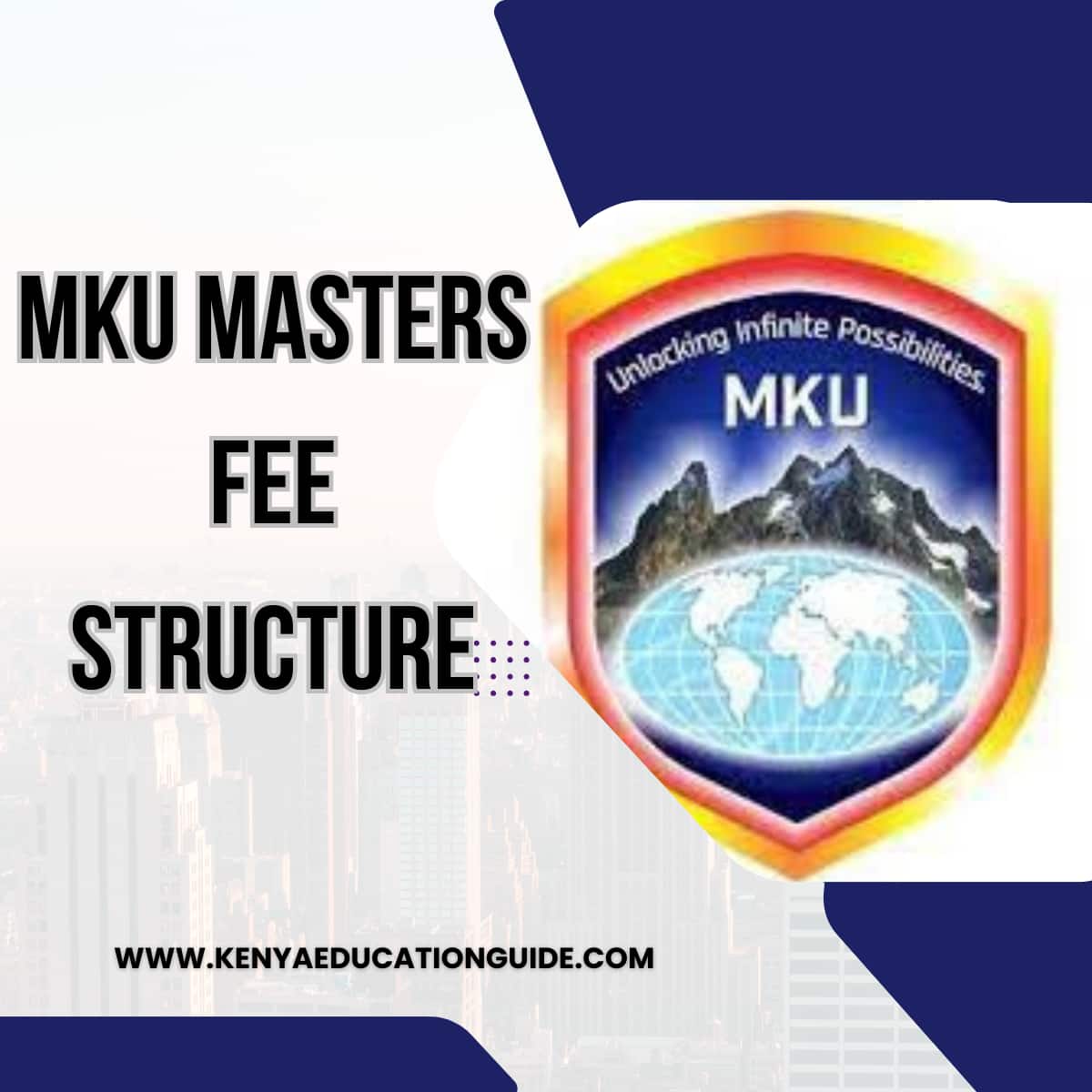 MKU Masters Fee Structure