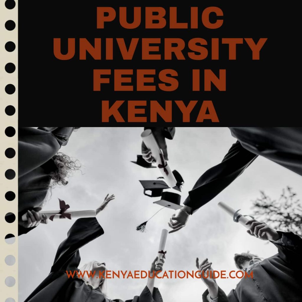 Public university fees in Kenya [2024] Kenya Education Guide