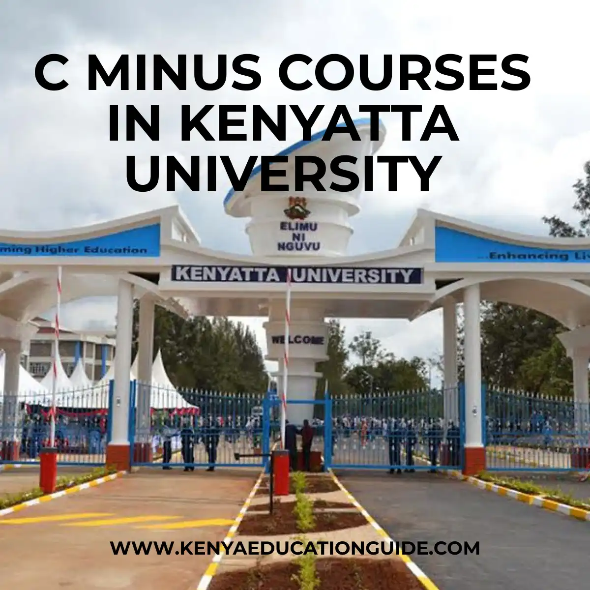 C Minus Courses in Kenyatta University