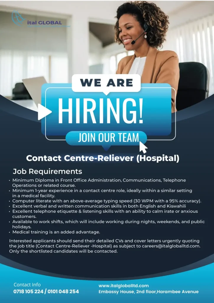 contact center jobs in kenya