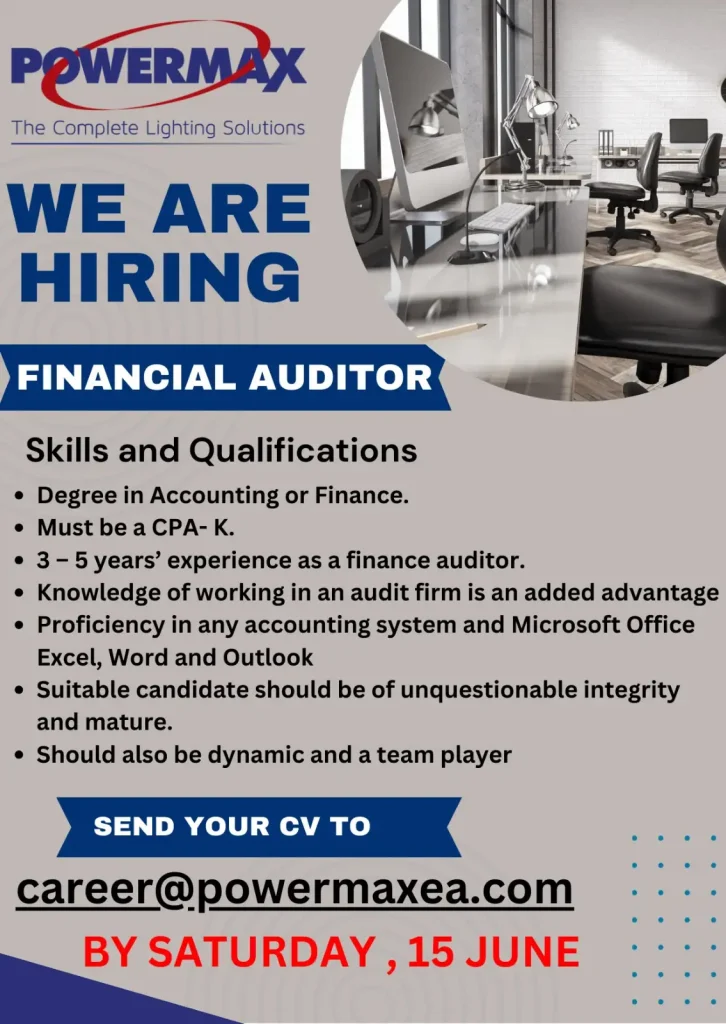 auditor jobs in kenya