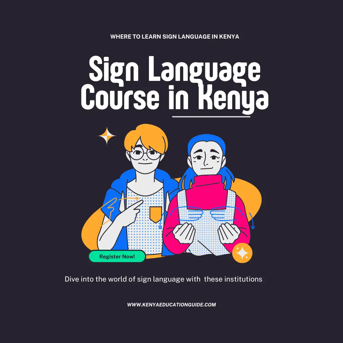 Sign language courses in Kenya