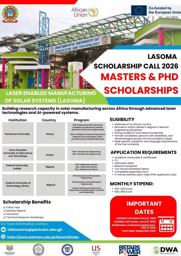 LaSoMa scholarships 2026